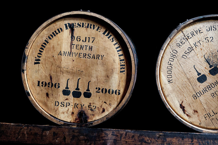 Woodford Reserve Barrels #4 Photograph by John Daly