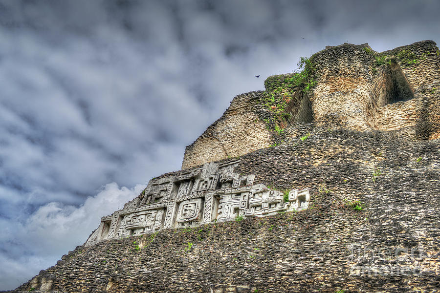 Xunantunich, Ancient Maya, archaeological site #4 Photograph by David Zanzinger