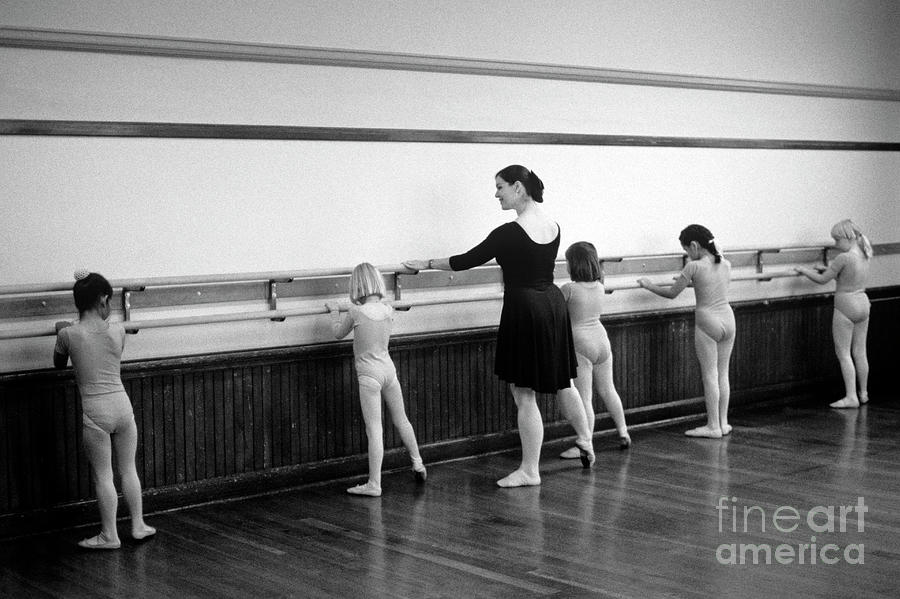 Young Ballet Dancers  #4 Photograph by Jim Corwin