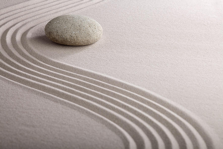 Zen Meditation Garden #4 by Dirk Ercken