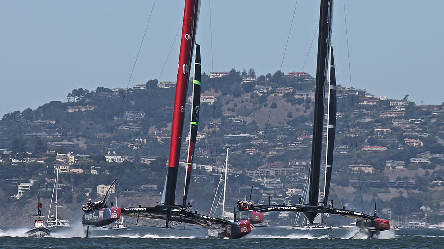 San Francisco Photograph - Americas Cup 34 Special by Steven Lapkin