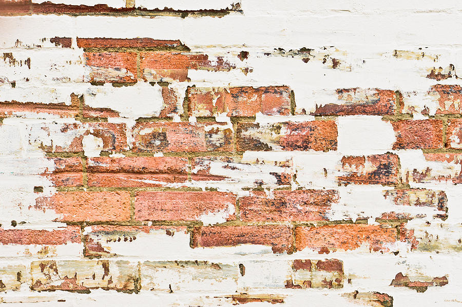 Architecture Photograph - Brick wall #40 by Tom Gowanlock