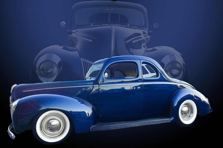 40 Ford Coupe Photograph by Jim Hatch