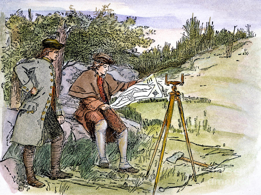 George Washington #7 Drawing by Granger