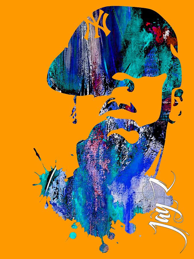 Jay Z Collection #40 Mixed Media by Marvin Blaine