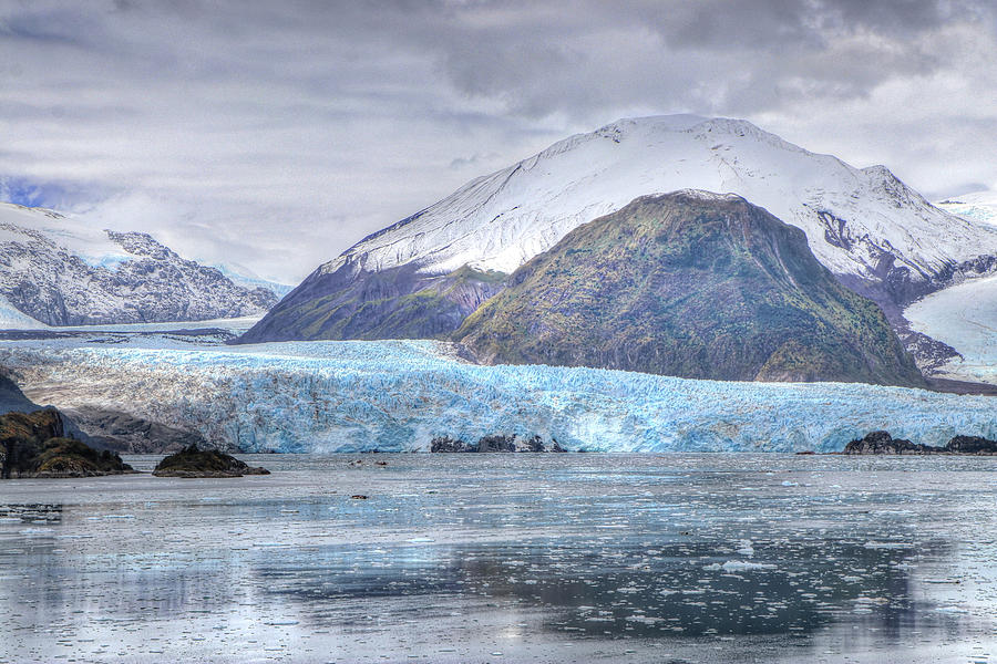 Amalia Glacier Chile #41 Photograph by Paul James Bannerman