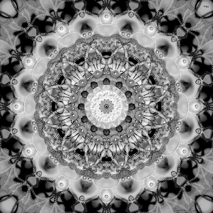 Download Mandala 3d Effect Digital Art By Sandrine Kespi