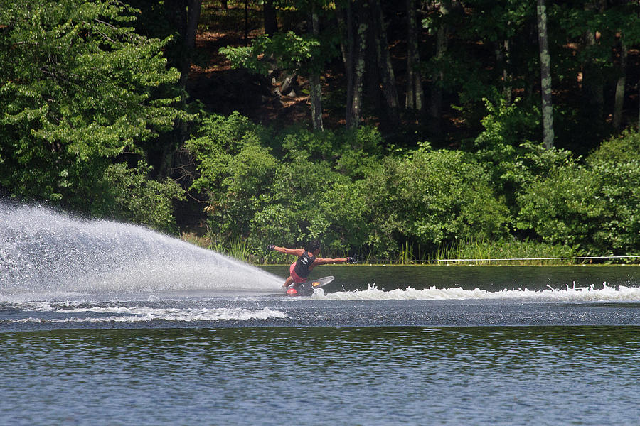 38th Annual Lakes Region Open Water Ski Tournament #42 Photograph by Benjamin Dahl
