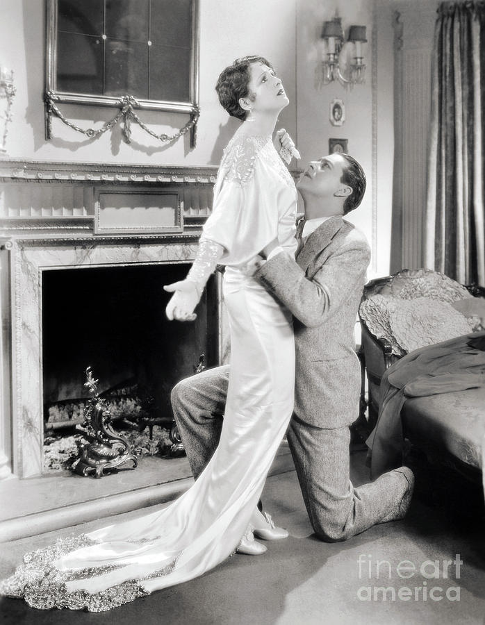 Actor Photograph - Silent Film Still: Couples #42 by Granger