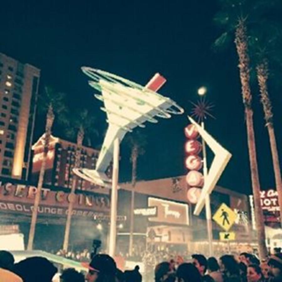 Las Vegas Photograph - Fremont Fun by Michael Sharp