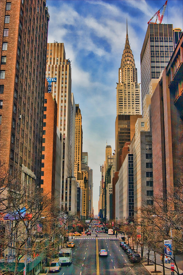 New York City Photograph - 42nd Street by June Marie Sobrito