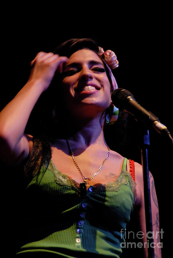 Amy Winehouse  #46 Photograph by Jenny Potter