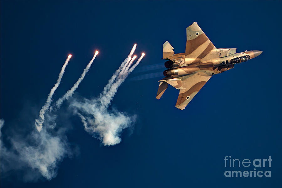 Israel Air Force F-15I Raam #44 Photograph by Nir Ben-Yosef