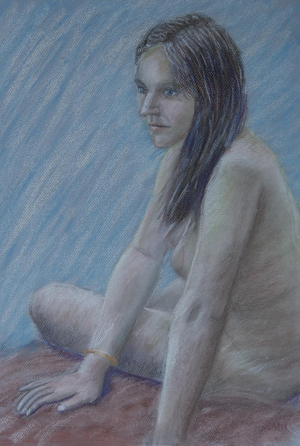 Nude Study #44 Pastel by Masami Iida