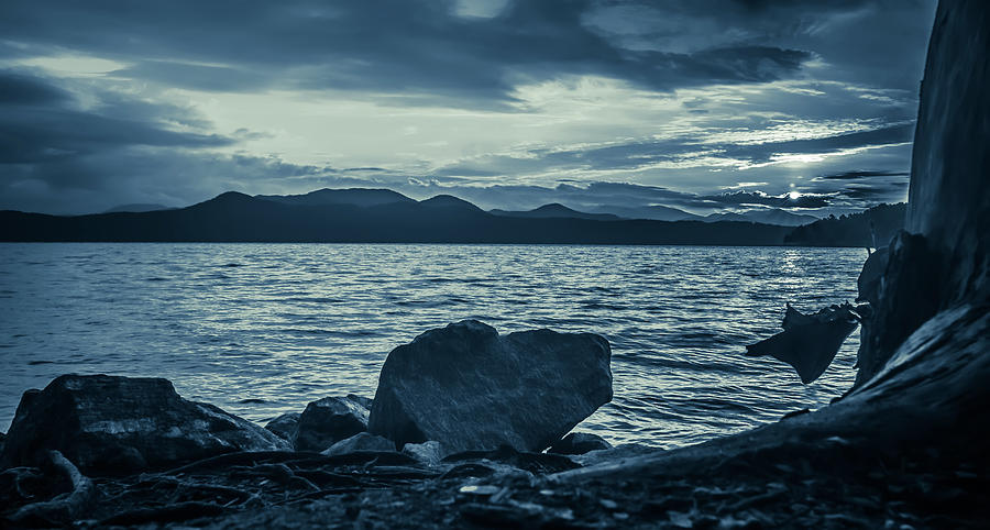 Beautiful landscape scenes at lake jocassee south carolina #45 Photograph by Alex Grichenko