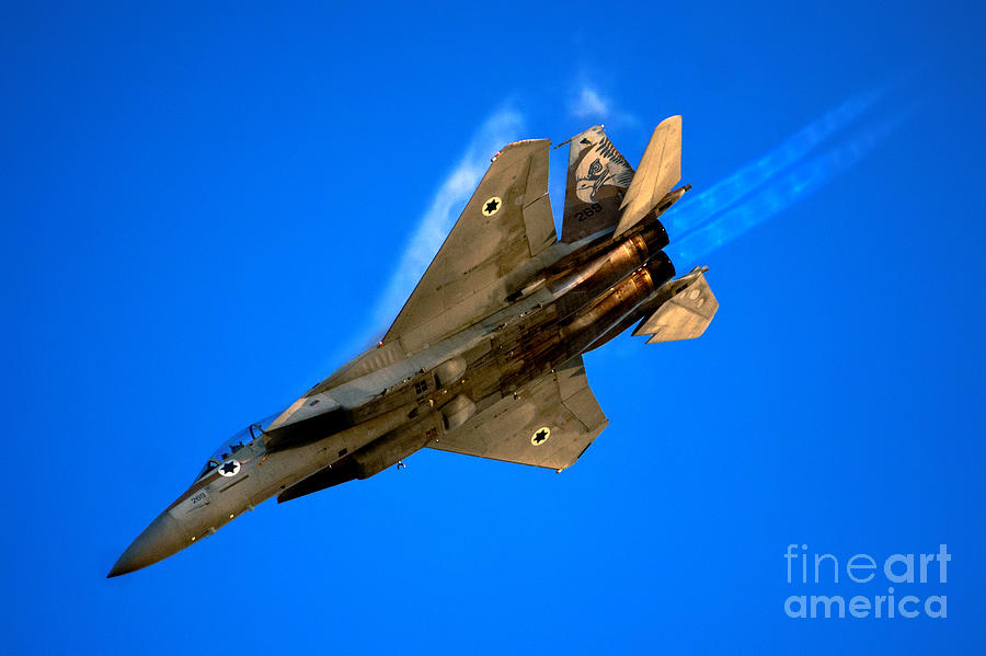 Israel Air Force F-15I Ra'am Photograph By Nir Ben-Yosef - Pixels