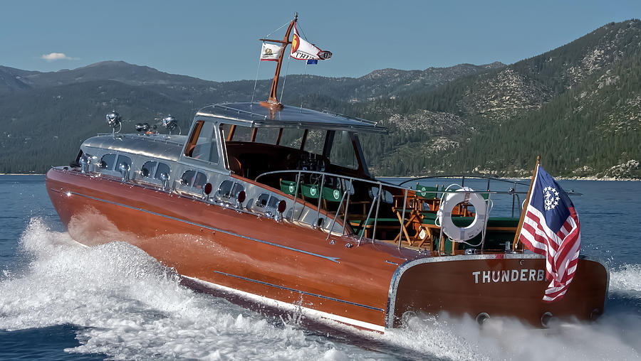 Thunderbird Yacht #48 Photograph by Steven Lapkin