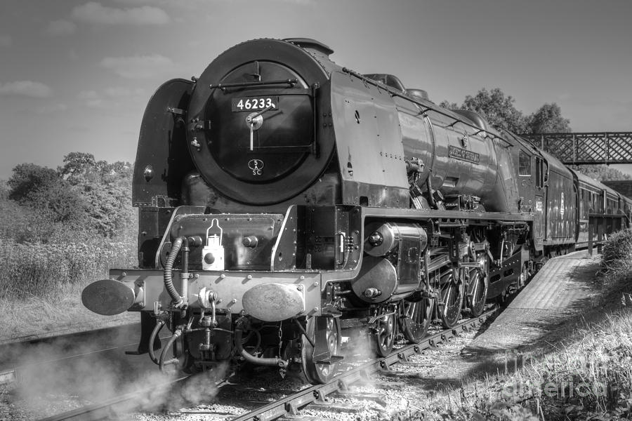 46233 Duchess Of Sutherland At Butterley Photograph