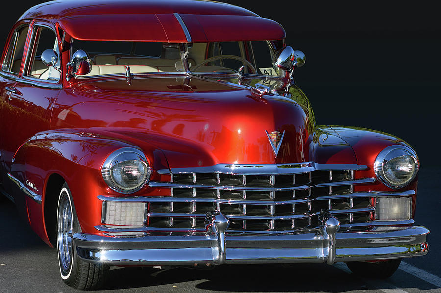 47 Cadillac Sedan Photograph by Bill Dutting