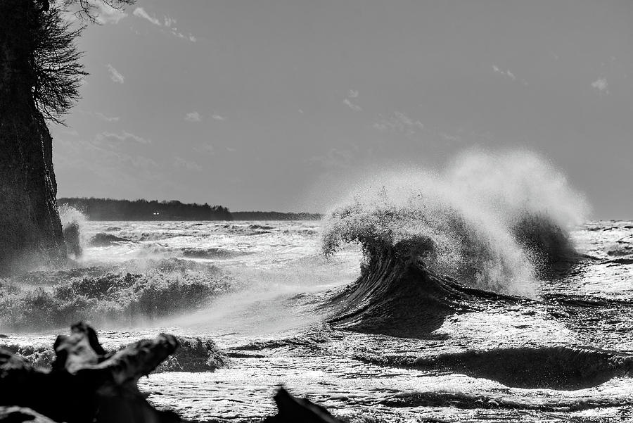 Lake Erie Waves #48 Photograph by Dave Niedbala