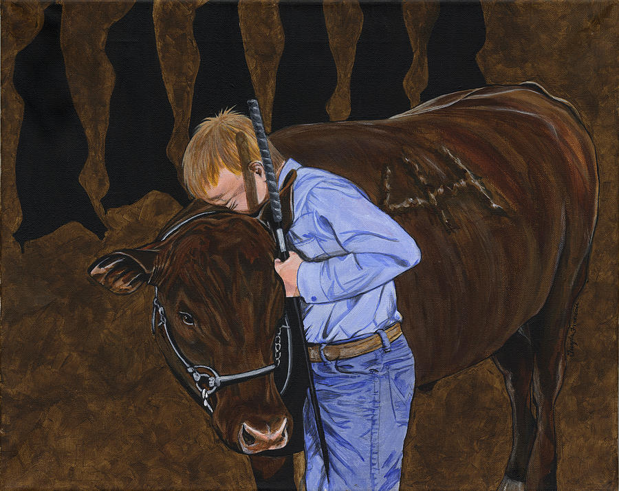 4H - Crushing Compassion Since 1913 Painting by Twyla Francois