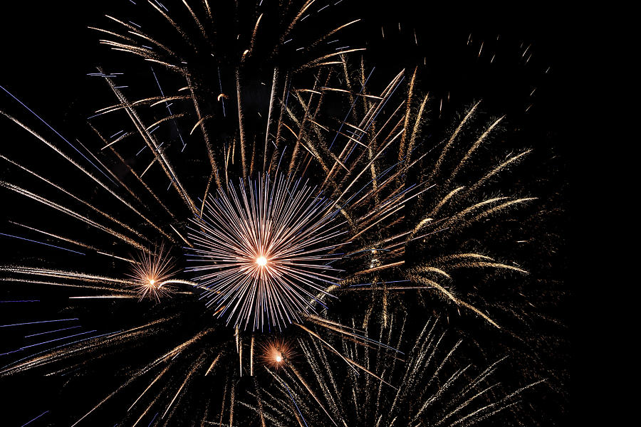 4th of July Fireworks 1 Photograph by Joni Eskridge