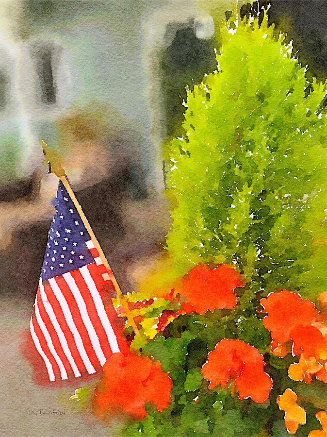 4th of July Painting by Wade Binford