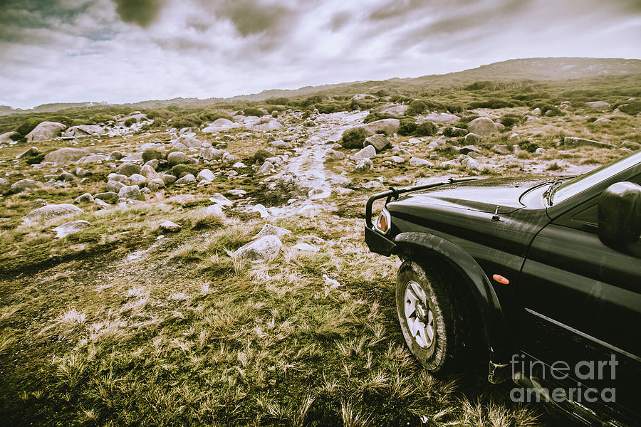 4WD on offroad track Photograph by Jorgo Photography