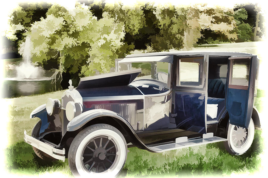 1924 Buick Duchess Antique Vintage Photograph Fine Art Prints 106 Photograph by M K Miller