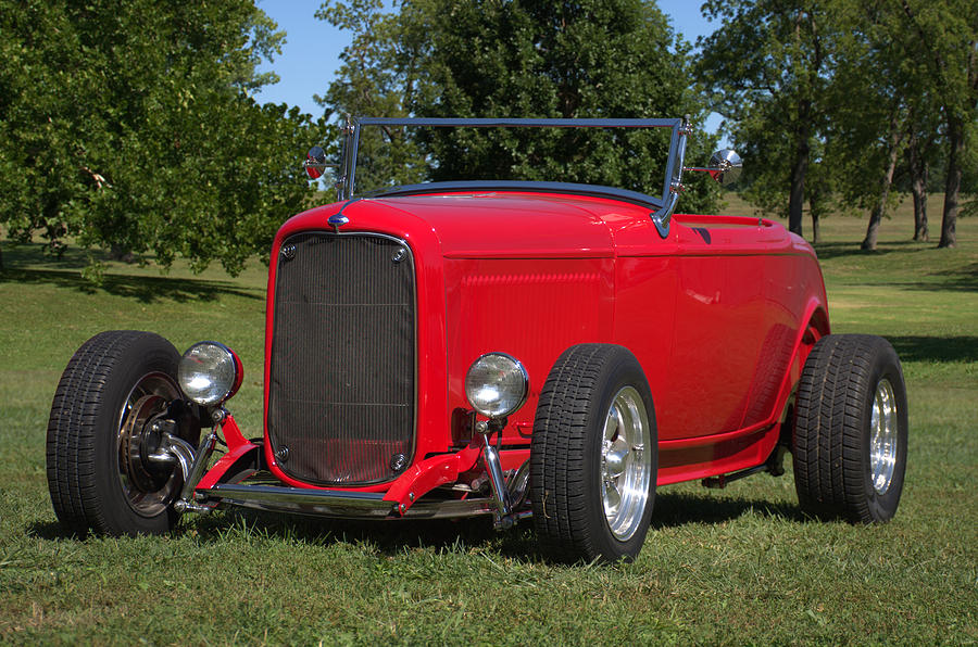 1932 Ford Roadster Hot Rod Photograph by Tim McCullough
