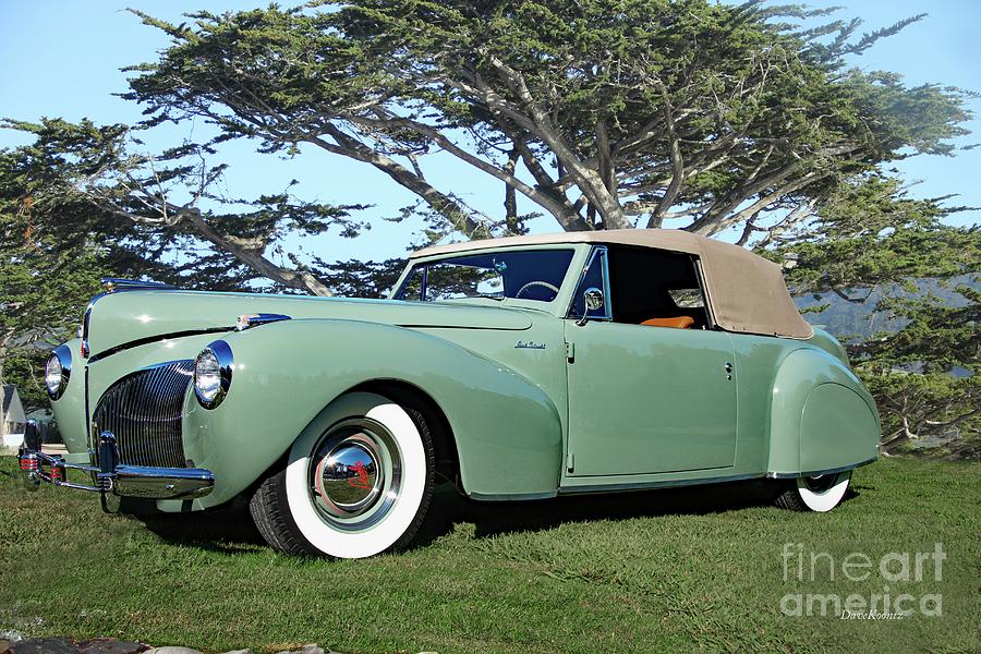 Transportation Photograph - 1941 Lincoln Continental Convertible #5 by Dave Koontz