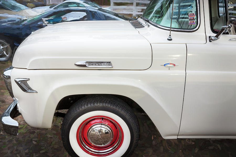 1957 Ford F100 Pickup Truck  #5 Photograph by Rich Franco