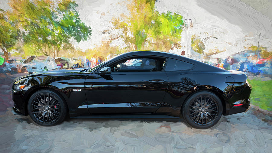 2015 Ford Mustang GT Painted  #5 Photograph by Rich Franco