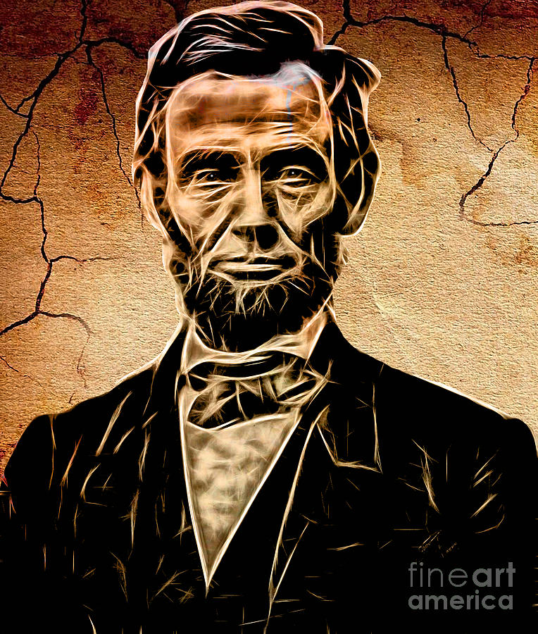 Abraham Lincoln Mixed Media - Abraham Lincoln Collection #5 by Marvin Blaine