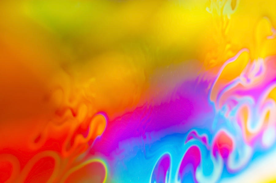 Abstract colours #5 Photograph by John Paul Cullen