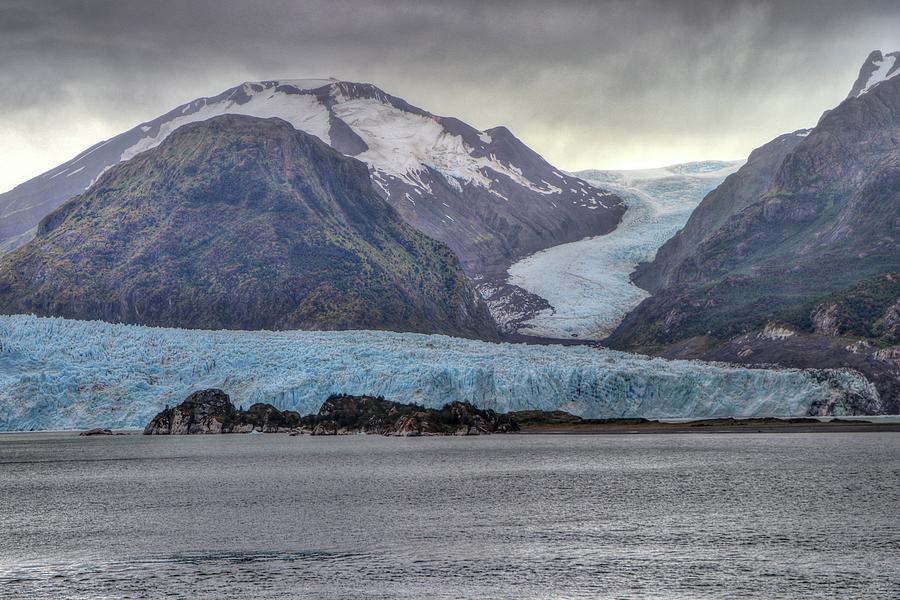 Amalia Glacier Chile #5 Photograph by Paul James Bannerman