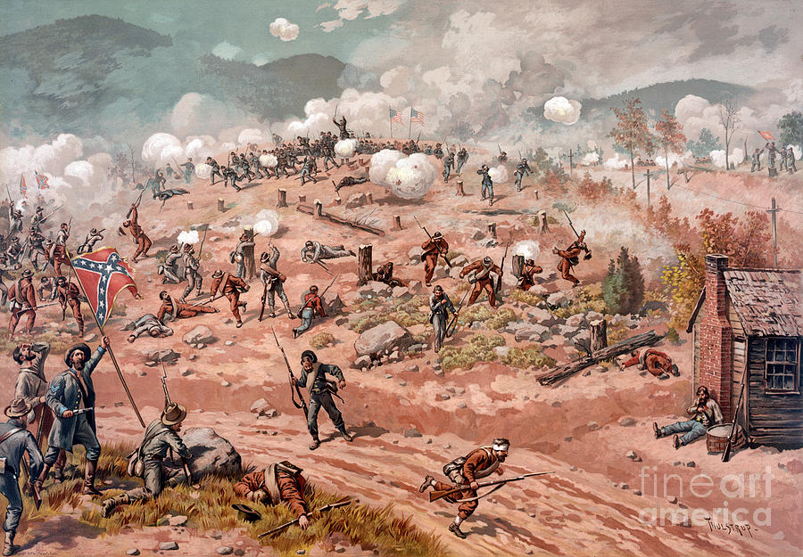 Military Photograph - American Civil War, Battle #5 by Science Source