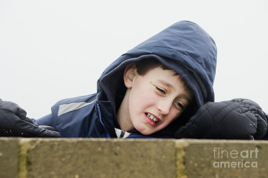 An upset child #5 Photograph by Tom Gowanlock