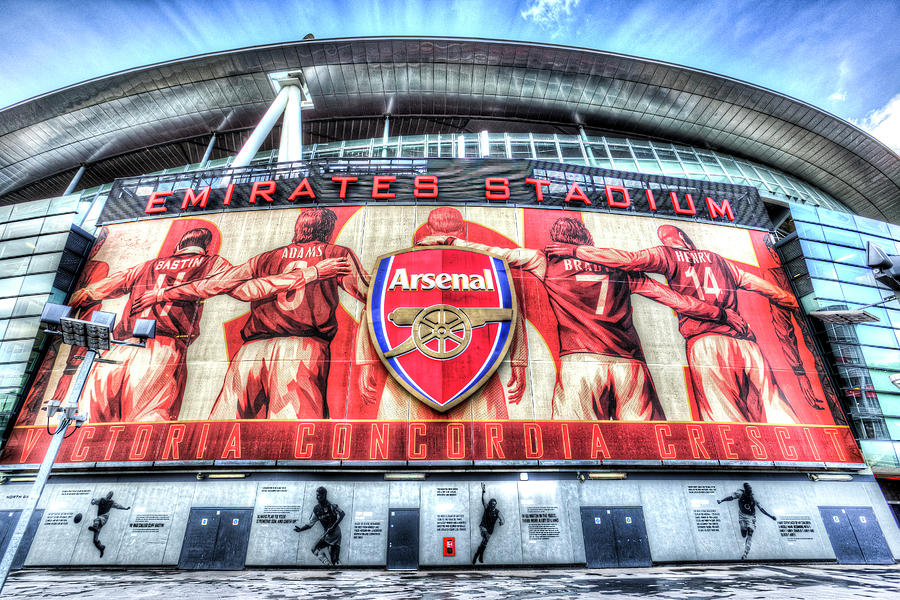 Arsenal FC Emirates Stadium London #5 Photograph by David Pyatt