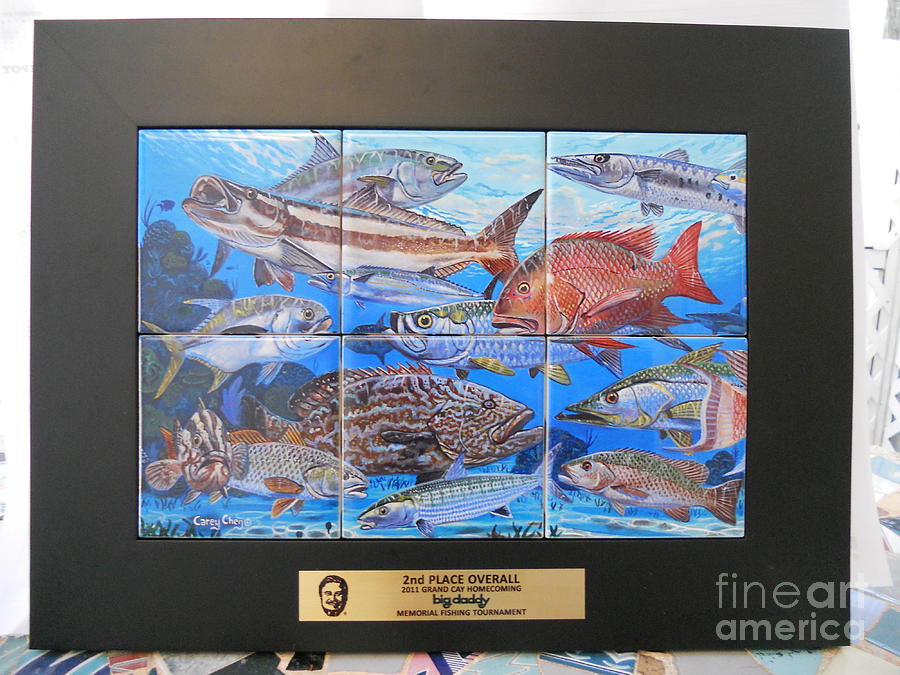 Dolphin Digital Art - Art Trophies #3 by Carey Chen