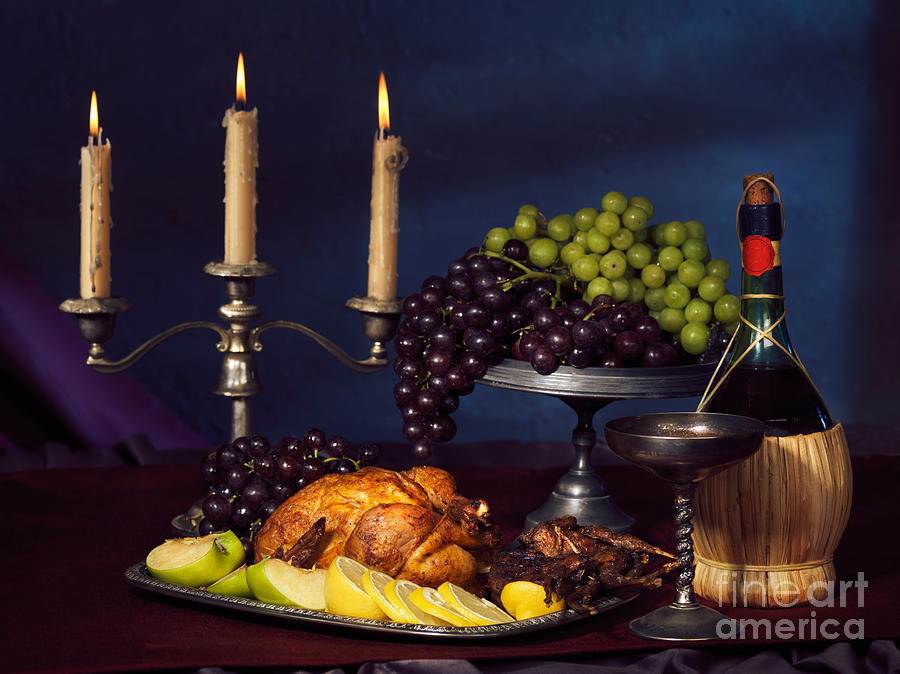 Still Life Photograph - Artistic Food Still Life #5 by Maxim Images Exquisite Prints