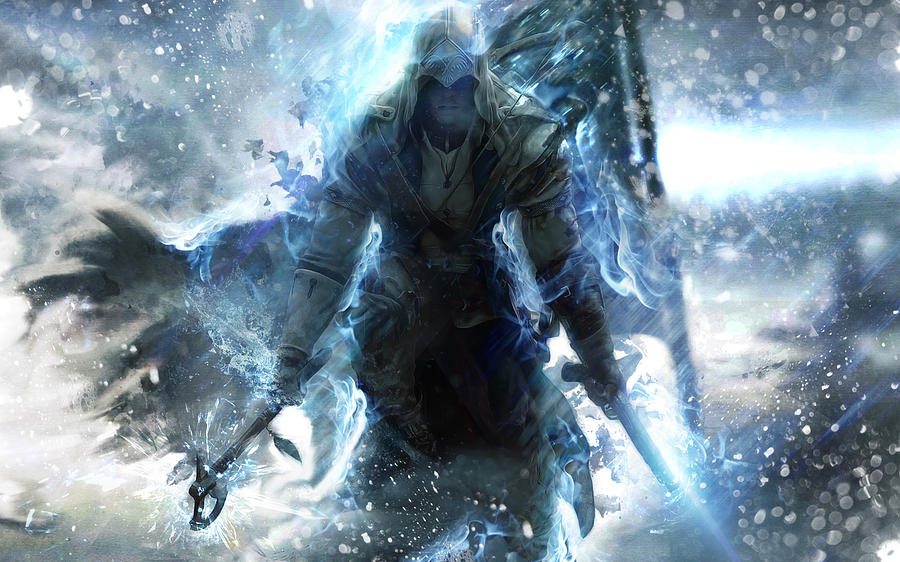 Device Digital Art - Assassins Creed III #5 by Super Lovely