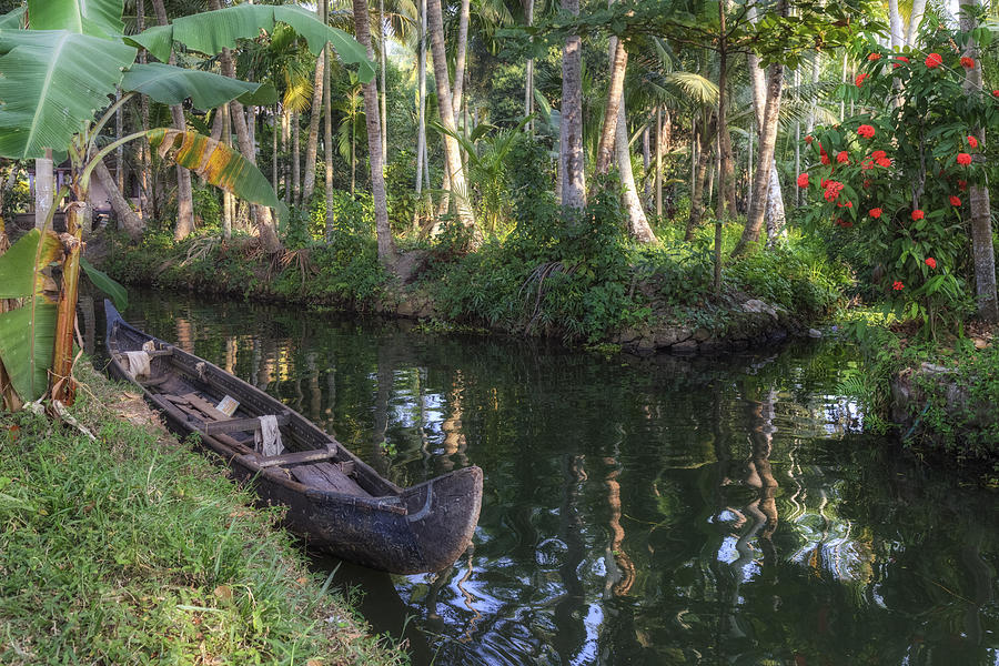 Alappuzha Photograph - Backwaters Kerala - India #5 by Joana Kruse