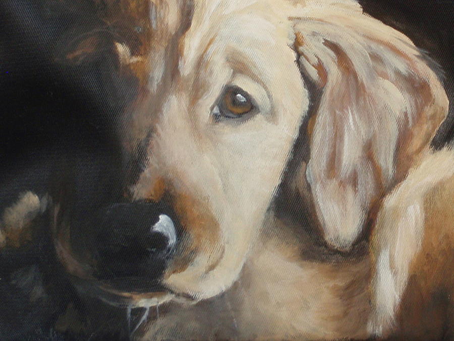 Bailey #5 Painting by Carol Russell