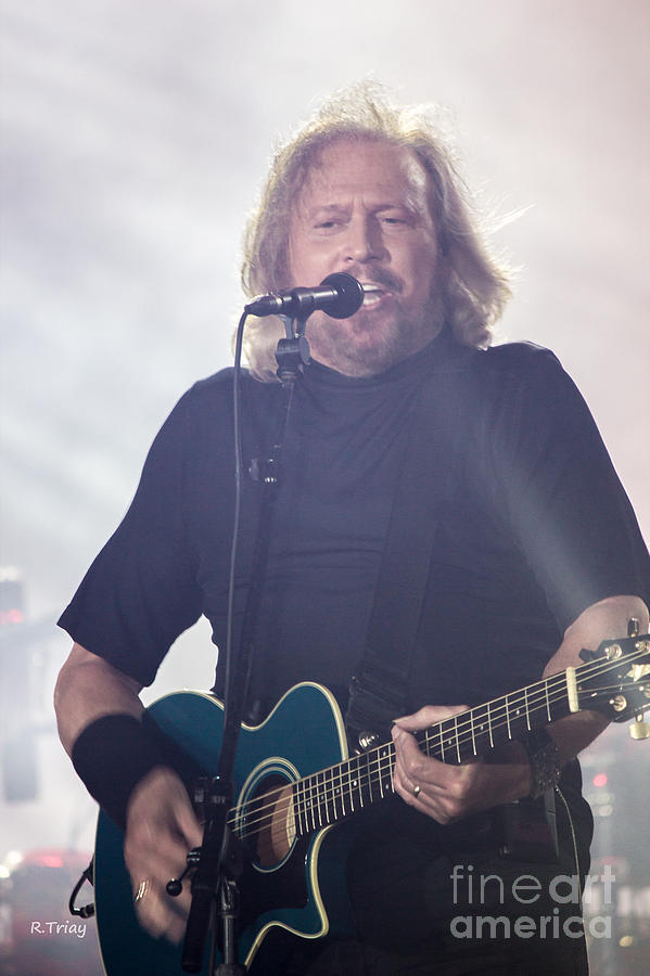 Barry Gibb in Concert #5 Photograph by Rene Triay FineArt Photos