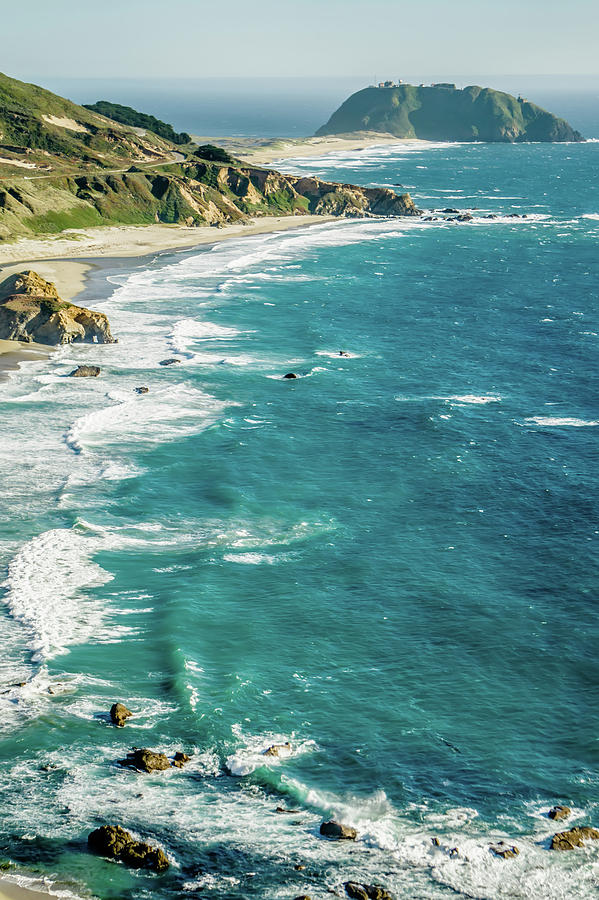 Big Sur california coastline on pacific ocean #5 Photograph by Alex Grichenko