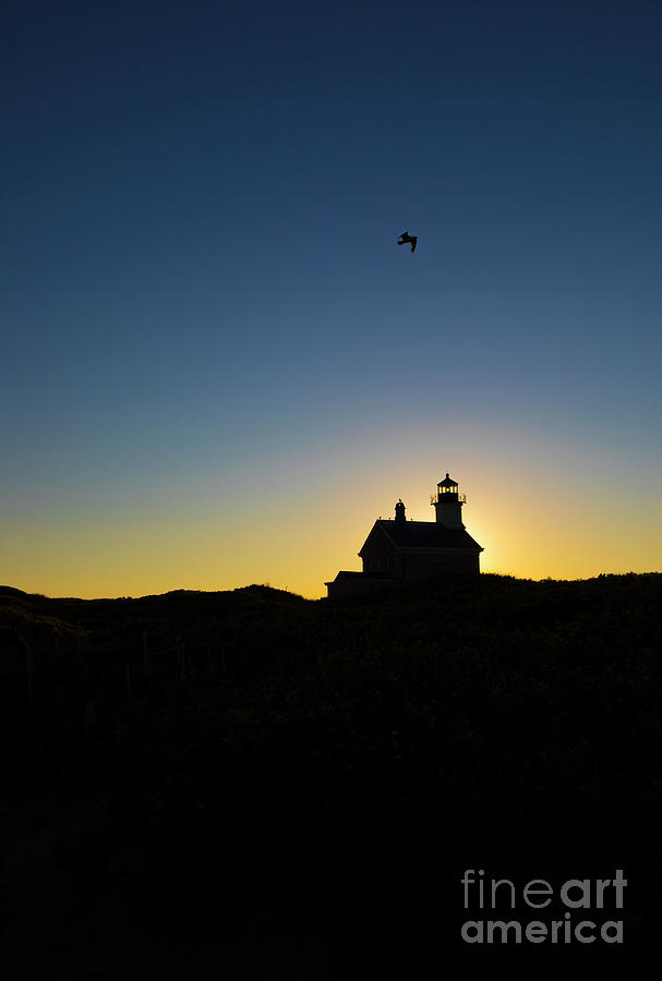 Sunset Photograph - Block Island North Lighthouse #3 by Diane Diederich