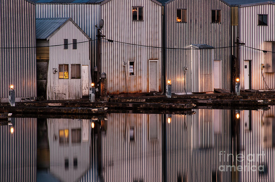Boathouse Reflections  #5 Photograph by Jim Corwin