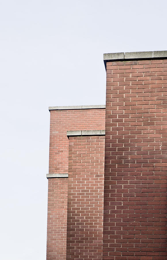 Abstract Photograph - Brick building #5 by Tom Gowanlock