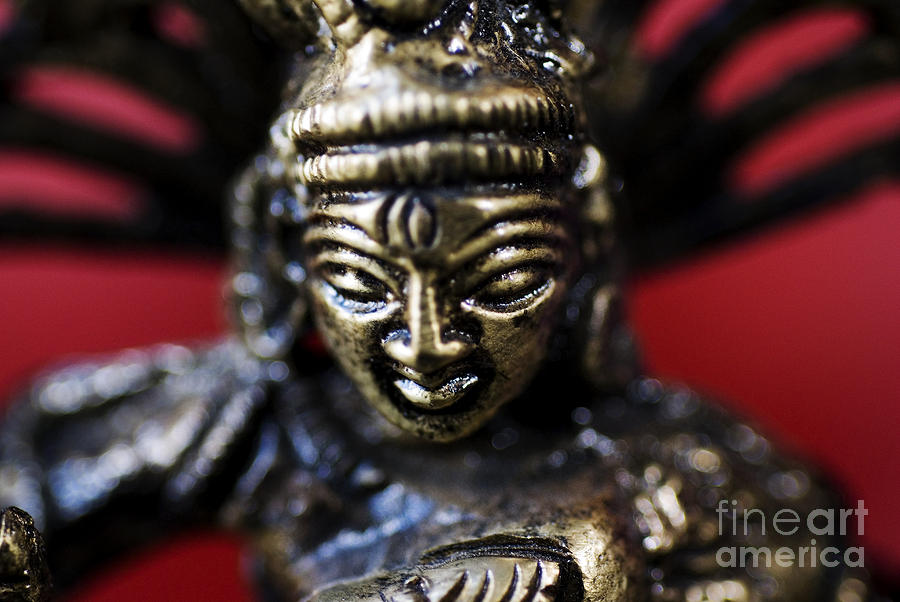 Buddha Sculpture #5 Photograph by Ray Laskowitz - Printscapes